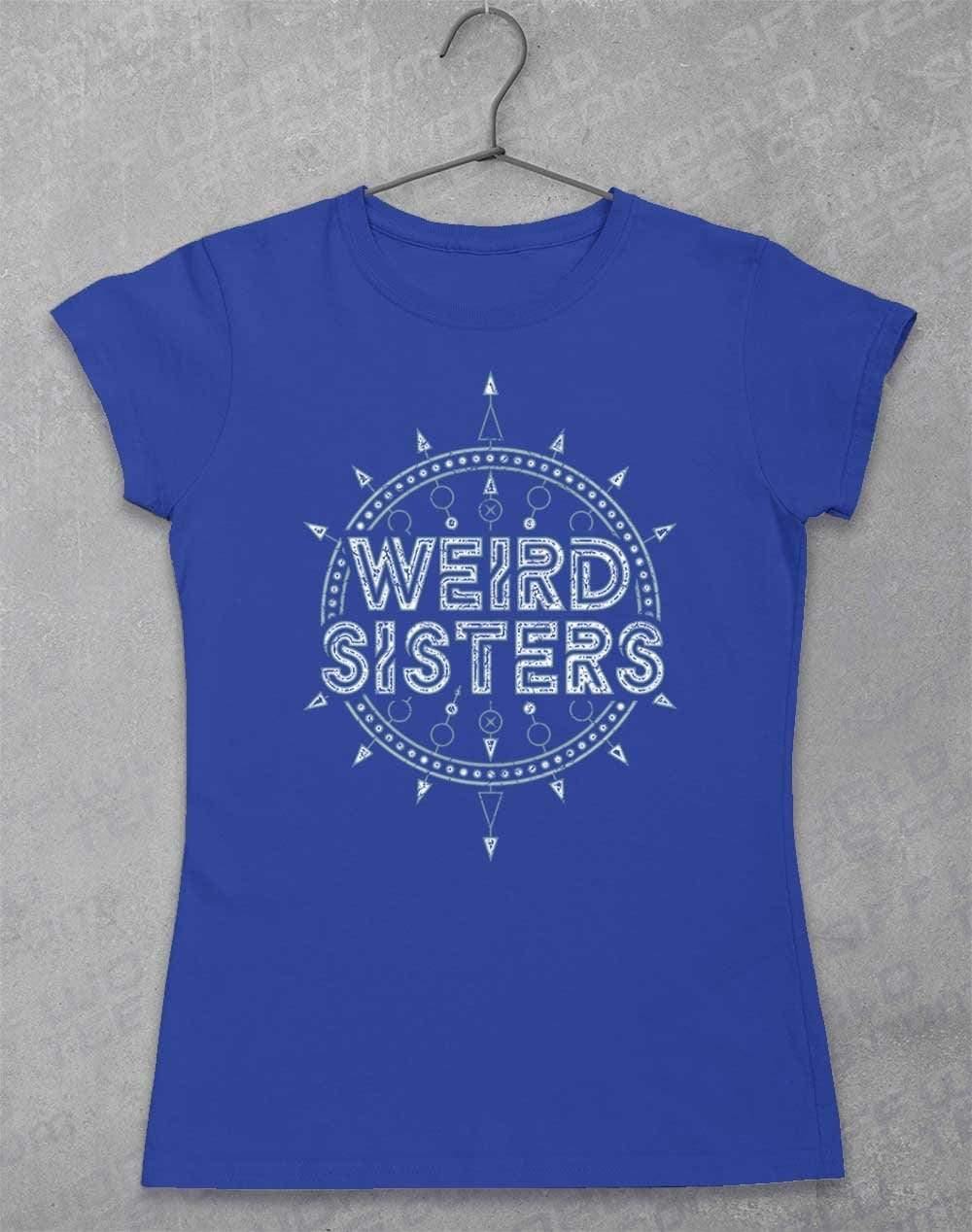 Weird Sisters Band Logo Womens T-Shirt 8-10 / Royal - Off World Tees