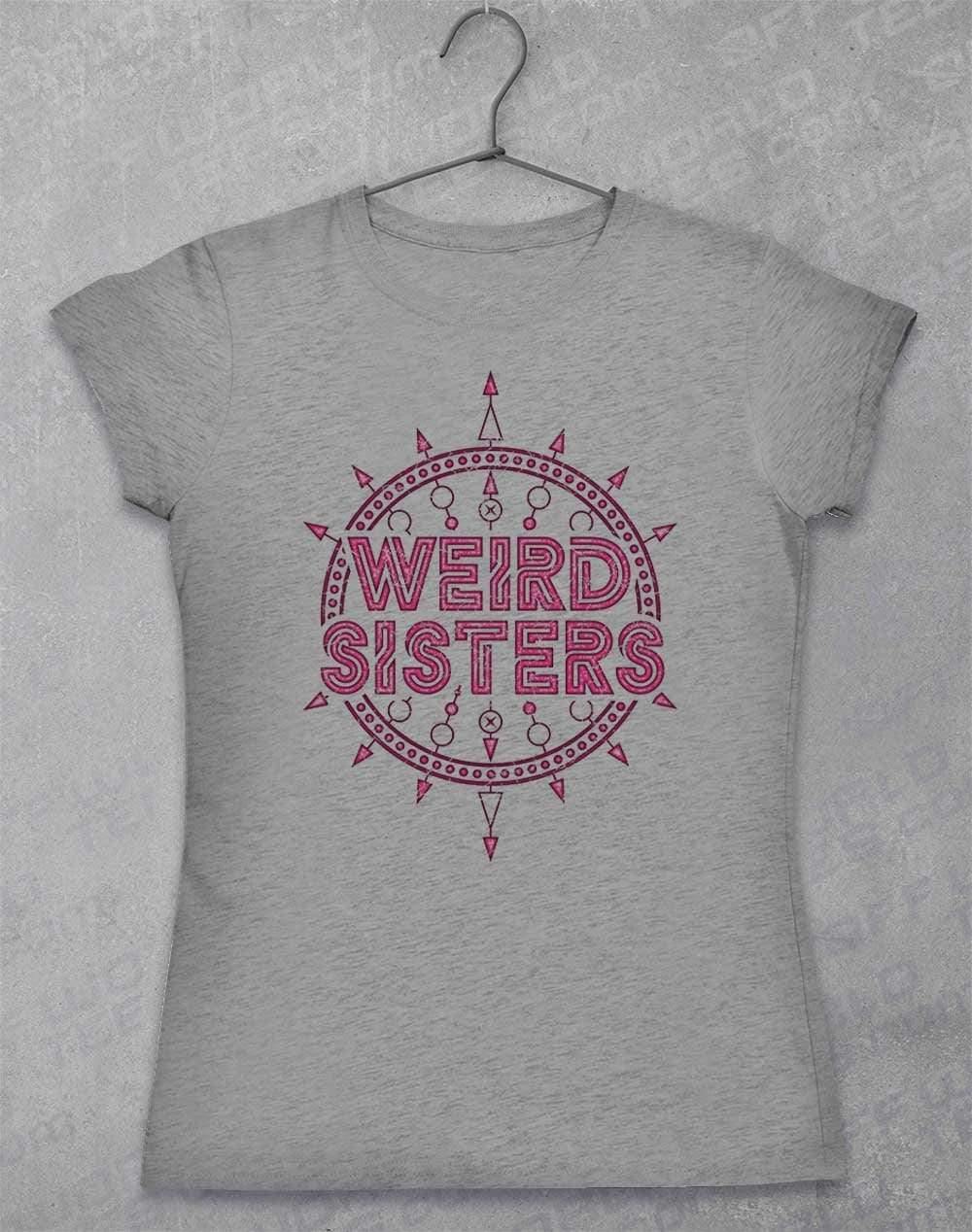 Weird Sisters Band Logo Womens T-Shirt 8-10 / Sport Grey - Off World Tees