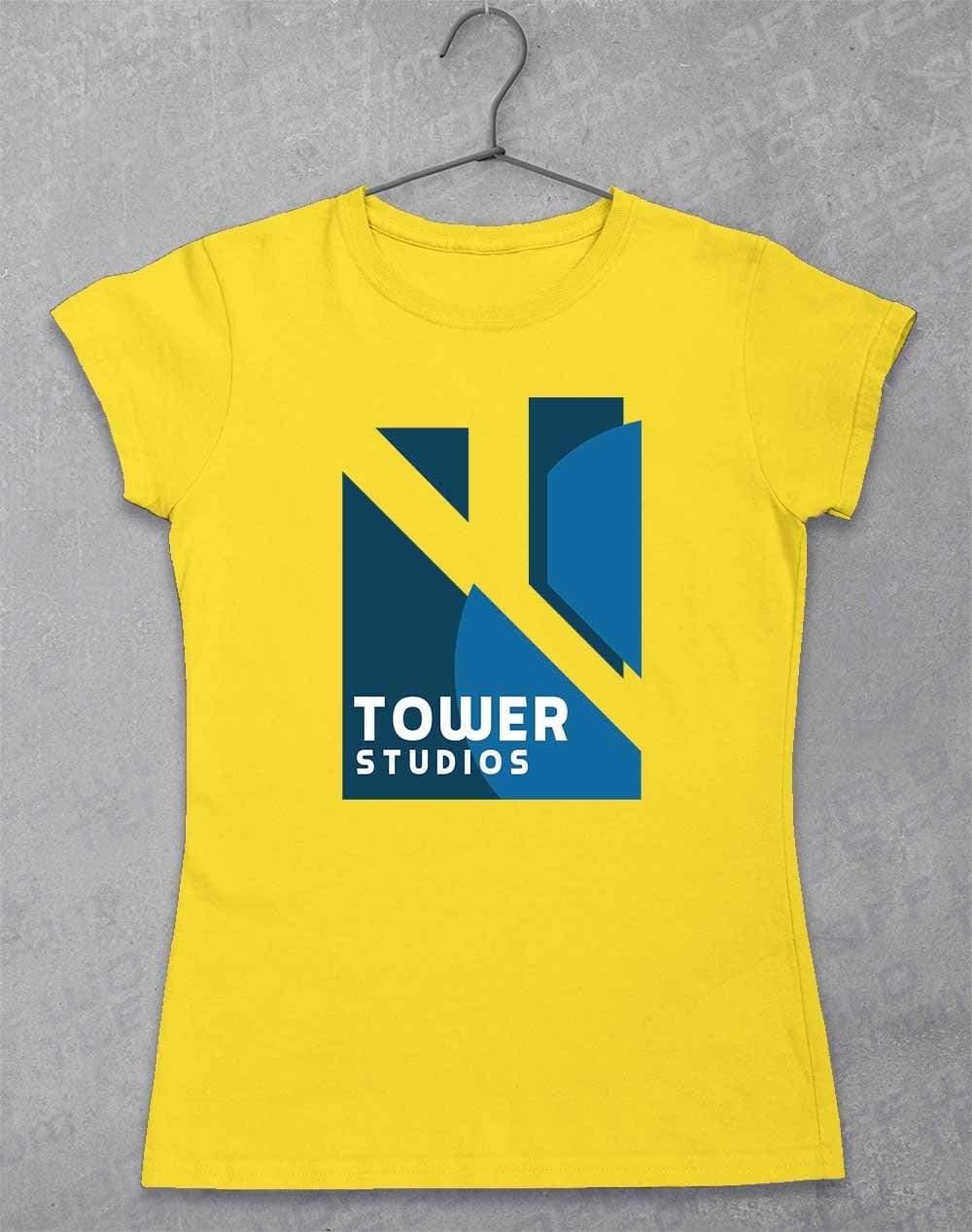 Tower Studios Logo Womens T-Shirt 8-10 / Daisy - Off World Tees