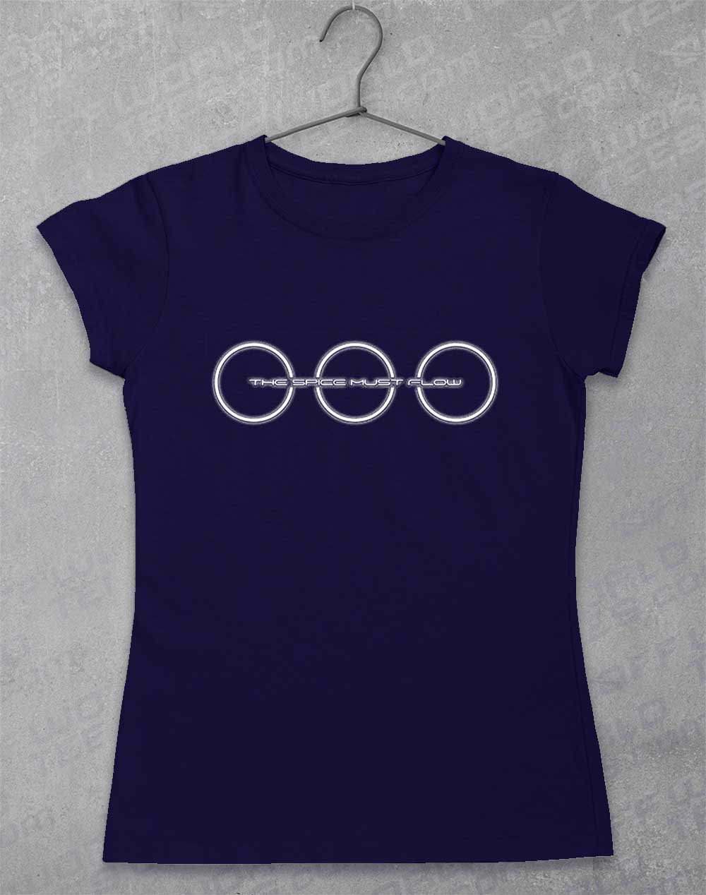 Navy - Spacing Guild Spice Must Flow Women's T-Shirt
