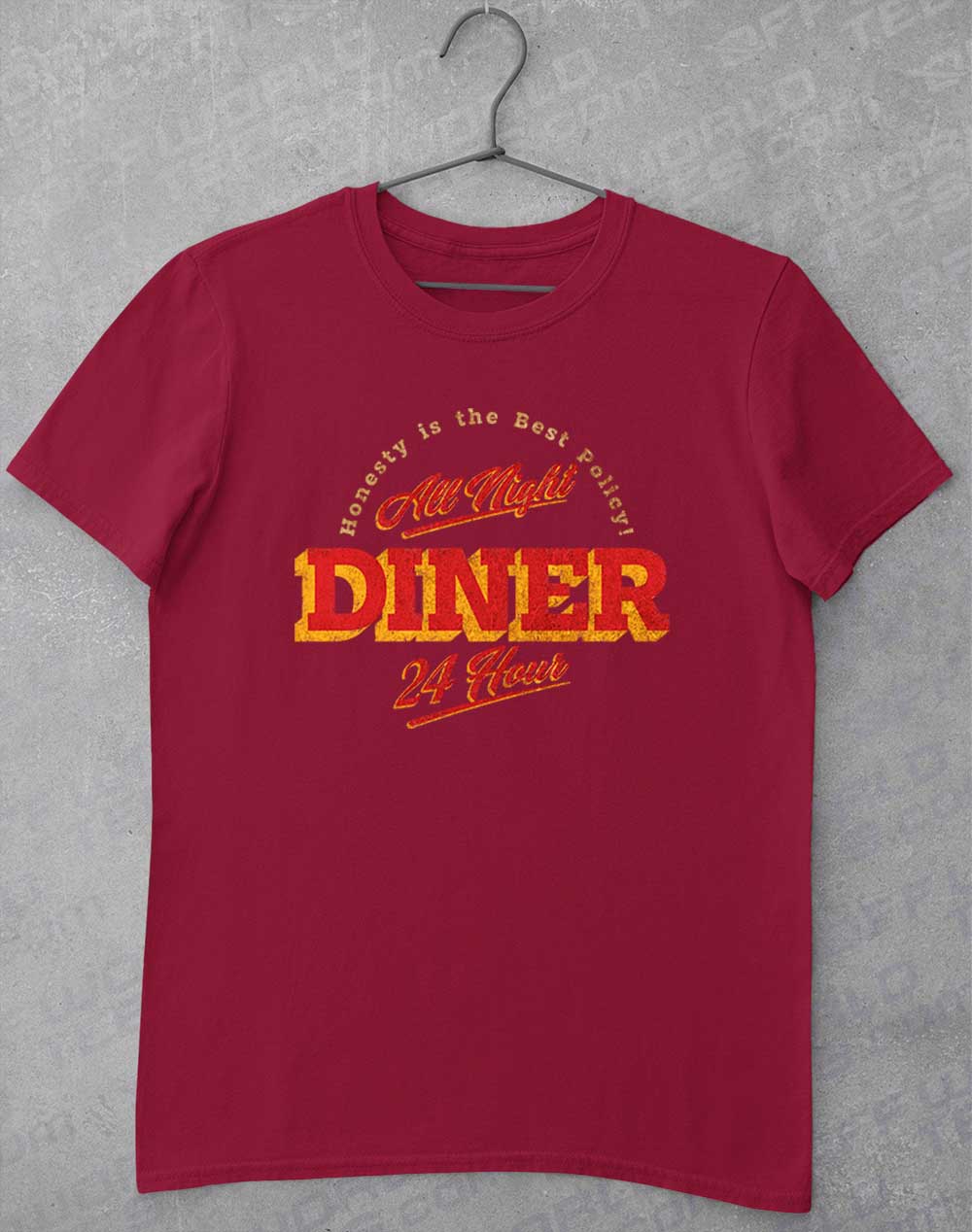 Cardinal Red - 24 Hour Diner T-Shirt
