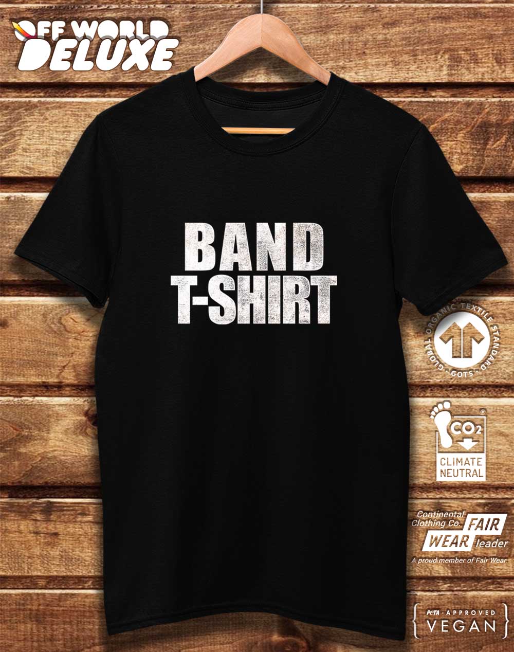 DELUXE Band Organic Cotton T-Shirt