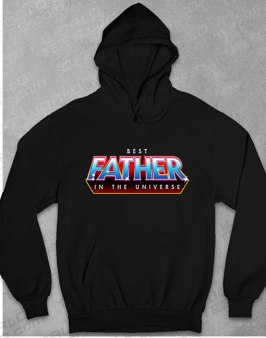 Jet Black - Best Father in the Universe Hoodie