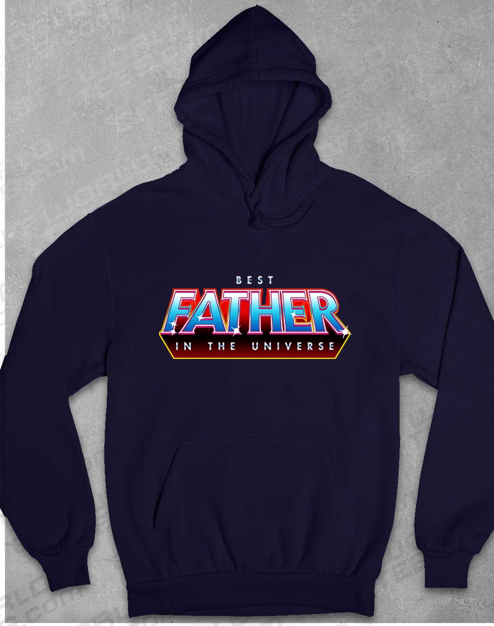 Oxford Navy - Best Father in the Universe Hoodie