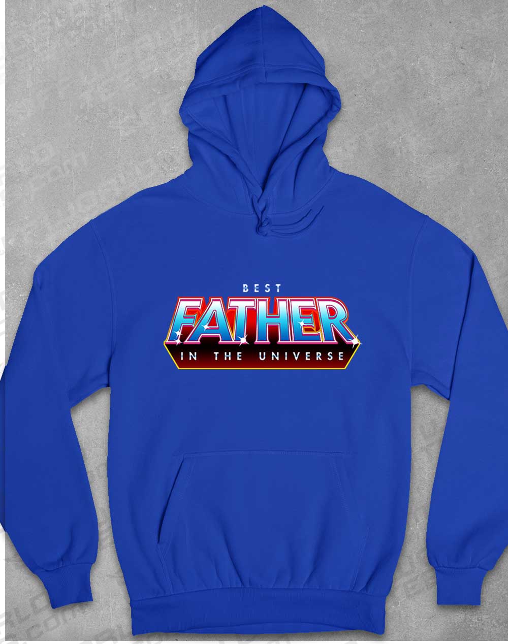 Royal Blue - Best Father in the Universe Hoodie