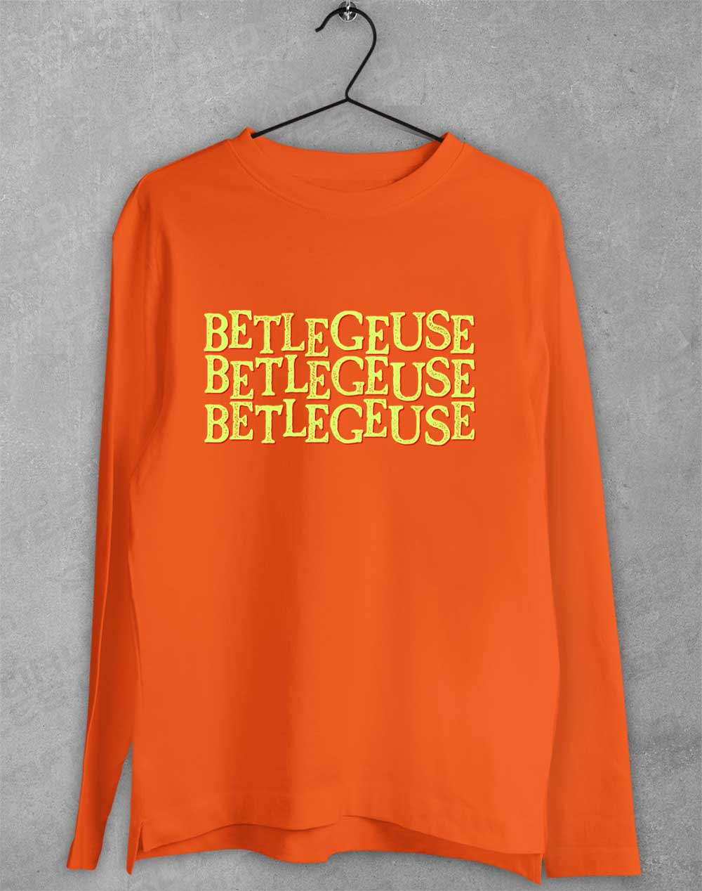 Orange - Betelgeuse Betelgeuse Betelgeuse Long Sleeve T-Shirt
