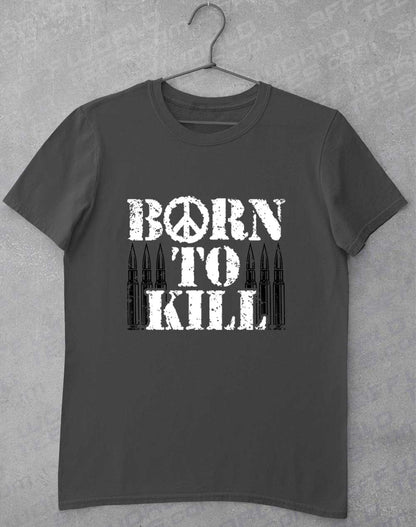 Charcoal - Born to Kill Peace Sign T-Shirt