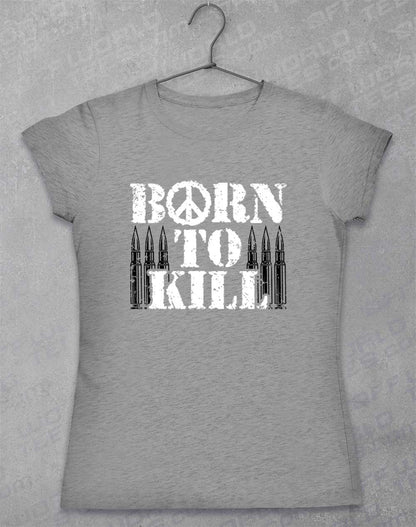 Sport Grey - Born to Kill Peace Sign Women's T-Shirt
