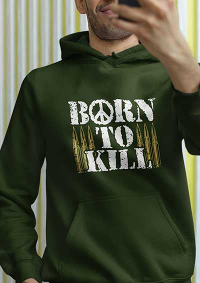 Born to Kill Peace Sign Hoodie