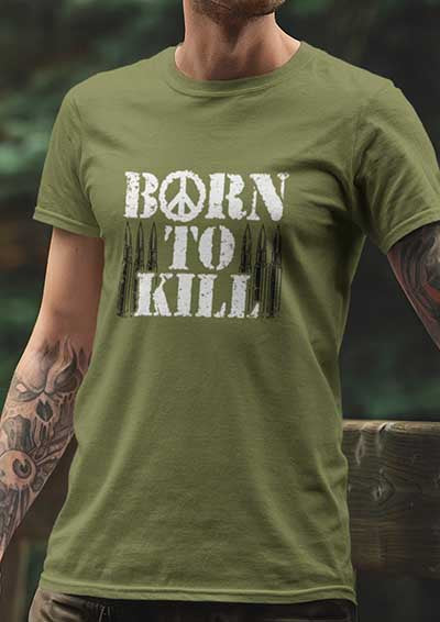 Born to Kill Peace Sign T-Shirt