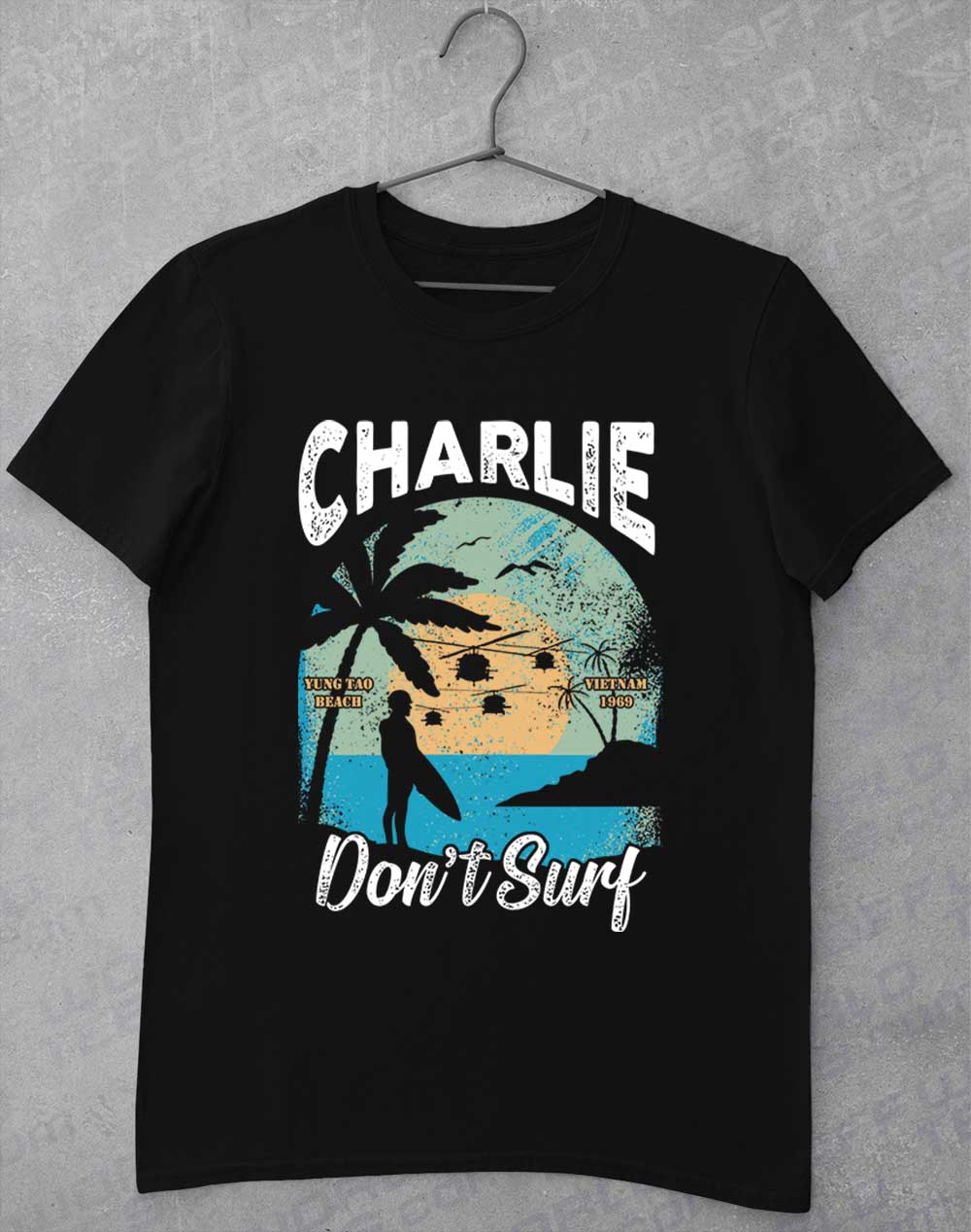 Black - Charlie Don't Surf T-Shirt