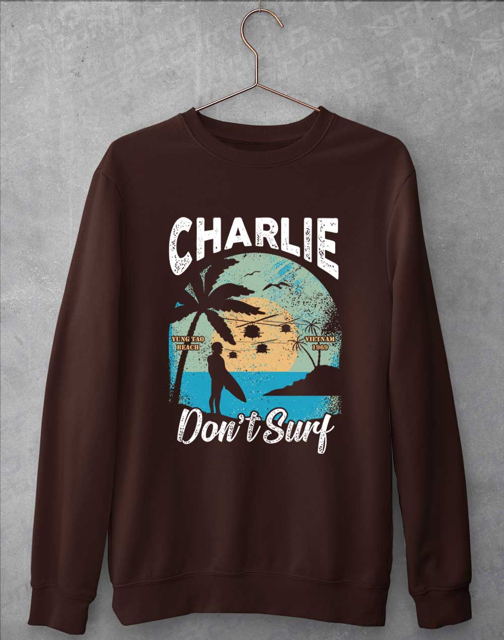Hot Chocolate - Charlie Don't Surf Sweatshirt