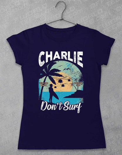 Navy - Charlie Don't Surf Women's T-Shirt
