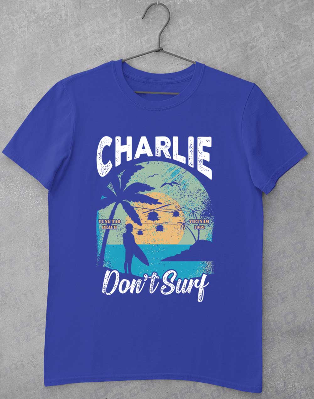 Royal - Charlie Don't Surf T-Shirt