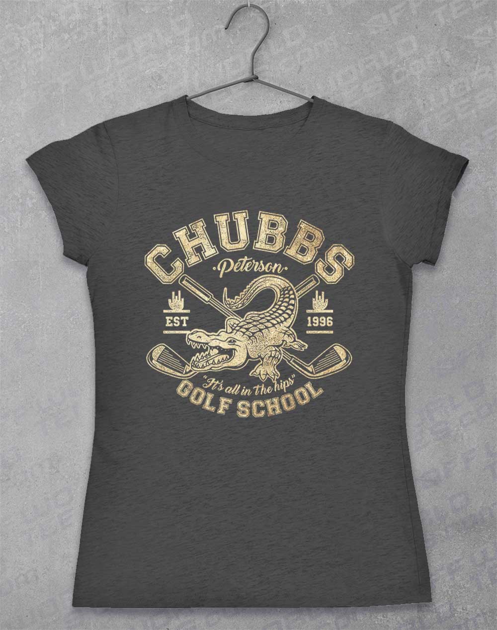 Dark Heather - Chubb's Golf School 1996 Women's T-Shirt