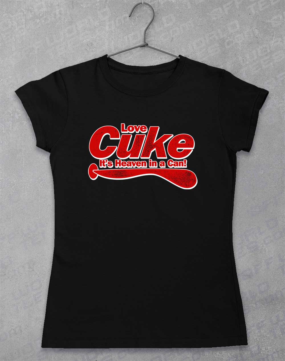 Black - Cuke Heaven in a Can Women's T-Shirt