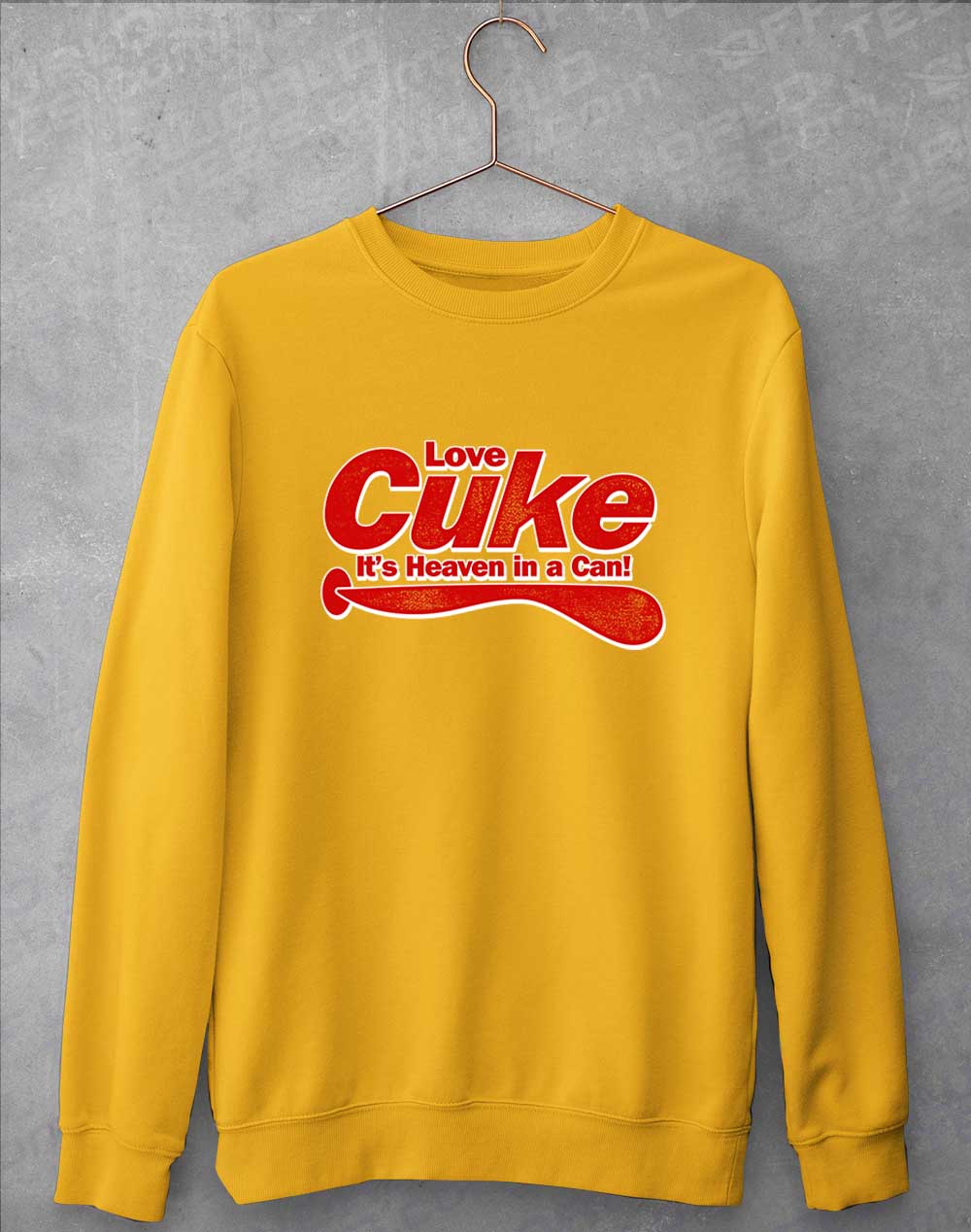 Gold - Cuke Heaven in a Can Sweatshirt