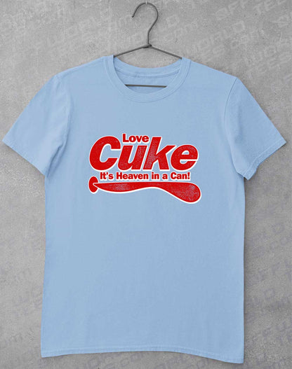 Light Blue - Cuke Heaven in a Can T-Shirt