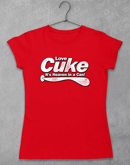 Red - Cuke Heaven in a Can Women's T-Shirt