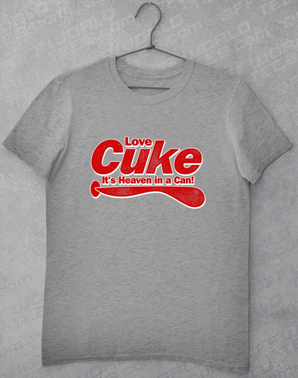 Sport Grey - Cuke Heaven in a Can T-Shirt
