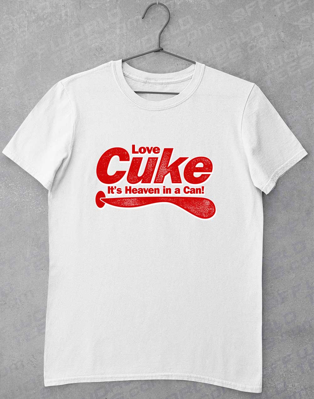 White - Cuke Heaven in a Can T-Shirt
