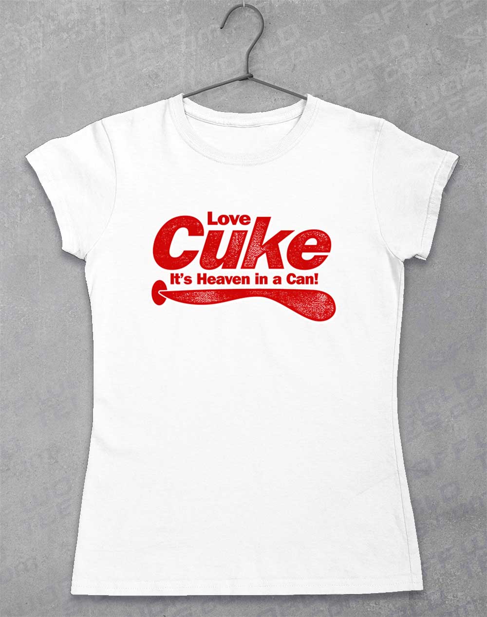 White - Cuke Heaven in a Can Women's T-Shirt