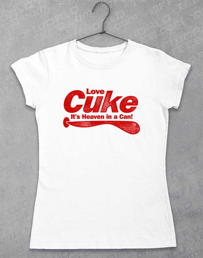 White - Cuke Heaven in a Can Women's T-Shirt