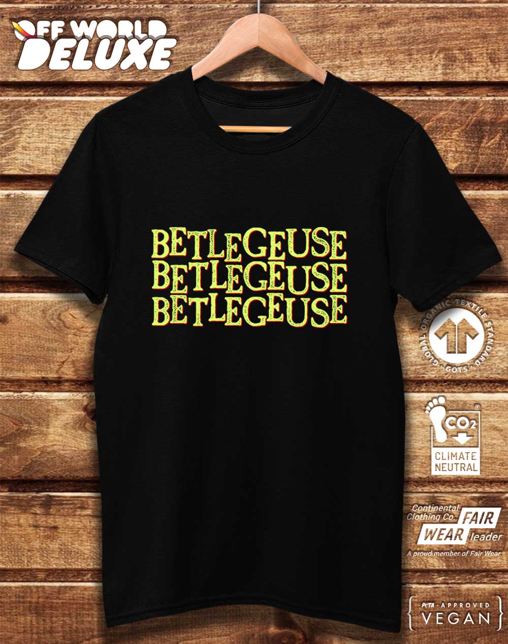 DELUXE Betelgeuse Betelgeuse Betelgeuse Organic Cotton T-Shirt