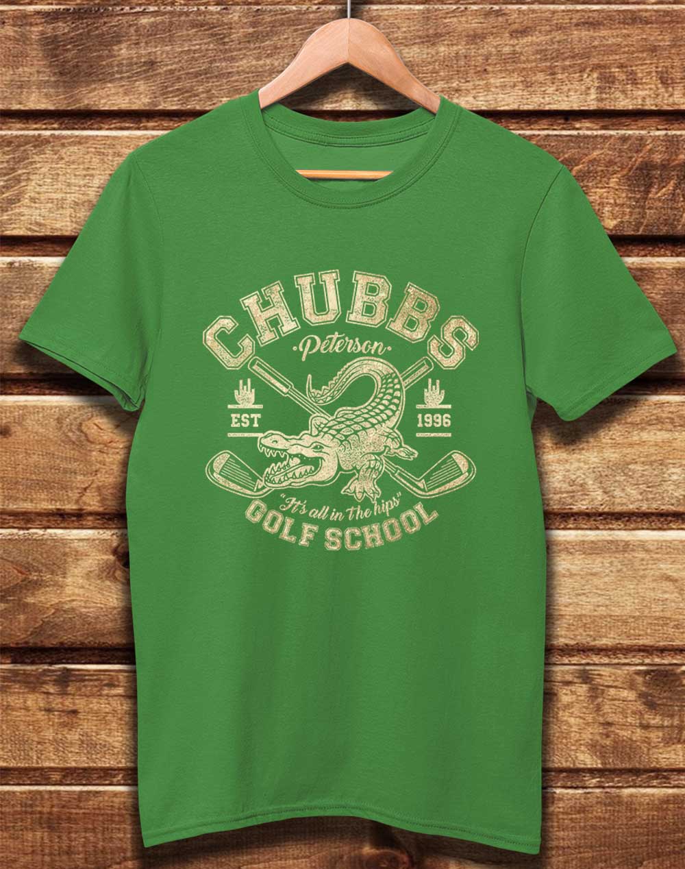 DELUXE Chubb's Golf School 1996 Organic Cotton T-Shirt