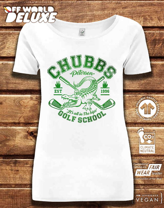 DELUXE Chubb's Golf School 1996 Organic Scoop Neck T-Shirt