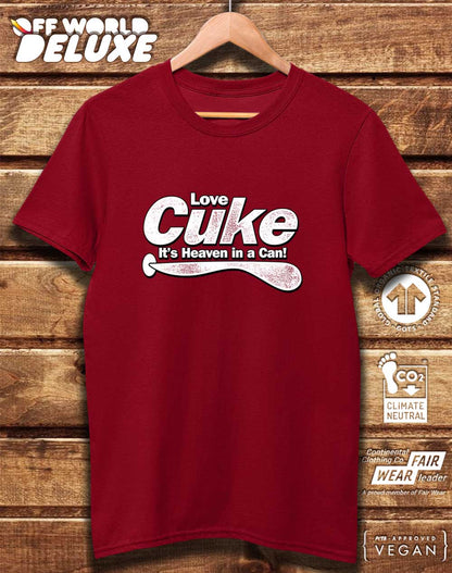 DELUXE Cuke Heaven in a Can Organic Cotton T-Shirt