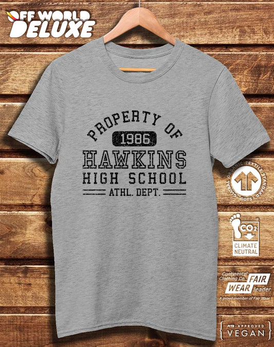DELUXE Hawkins High School Athletics 1986 Organic Cotton T-Shirt
