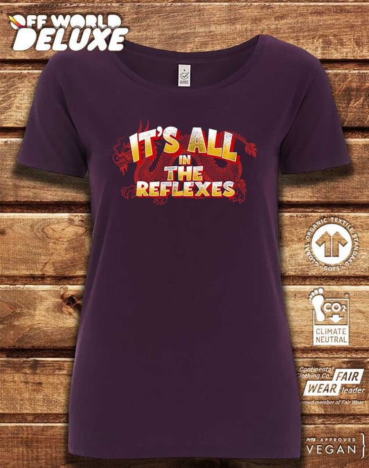 DELUXE It's All in the Reflexes Organic Scoop Neck T-Shirt