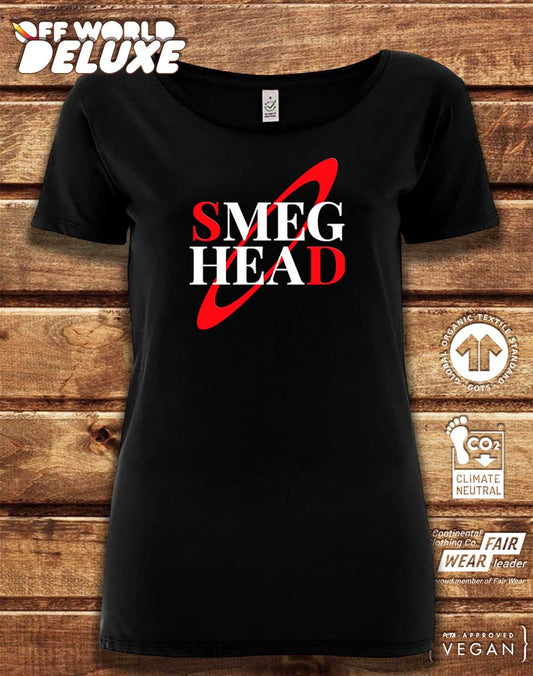 DELUXE Smeg Head Organic Scoop Neck T-Shirt