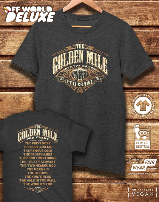 DELUXE The Golden Mile Pub Crawl Organic Cotton T-Shirt