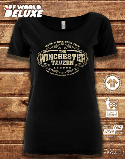 DELUXE The Winchester Tavern Organic Scoop Neck T-Shirt