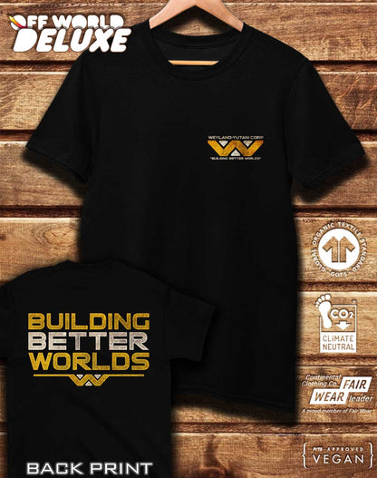 DELUXE Weyland Yutani with Back Print Organic Cotton T-Shirt