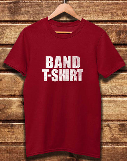 Dark Red - DELUXE Band Organic Cotton T-Shirt