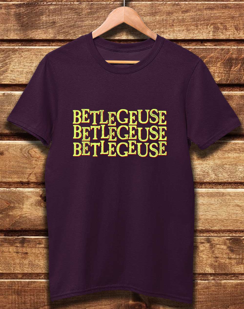 Eggplant - DELUXE Betelgeuse Betelgeuse Betelgeuse Organic Cotton T-Shirt