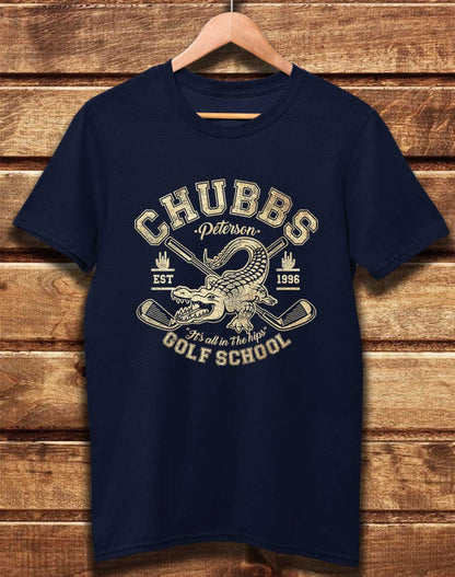 Navy - DELUXE Chubb's Golf School 1996 Organic Cotton T-Shirt