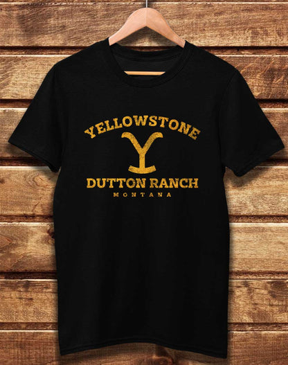 Black - DELUXE Dutton Ranch Montana Organic Cotton T-Shirt