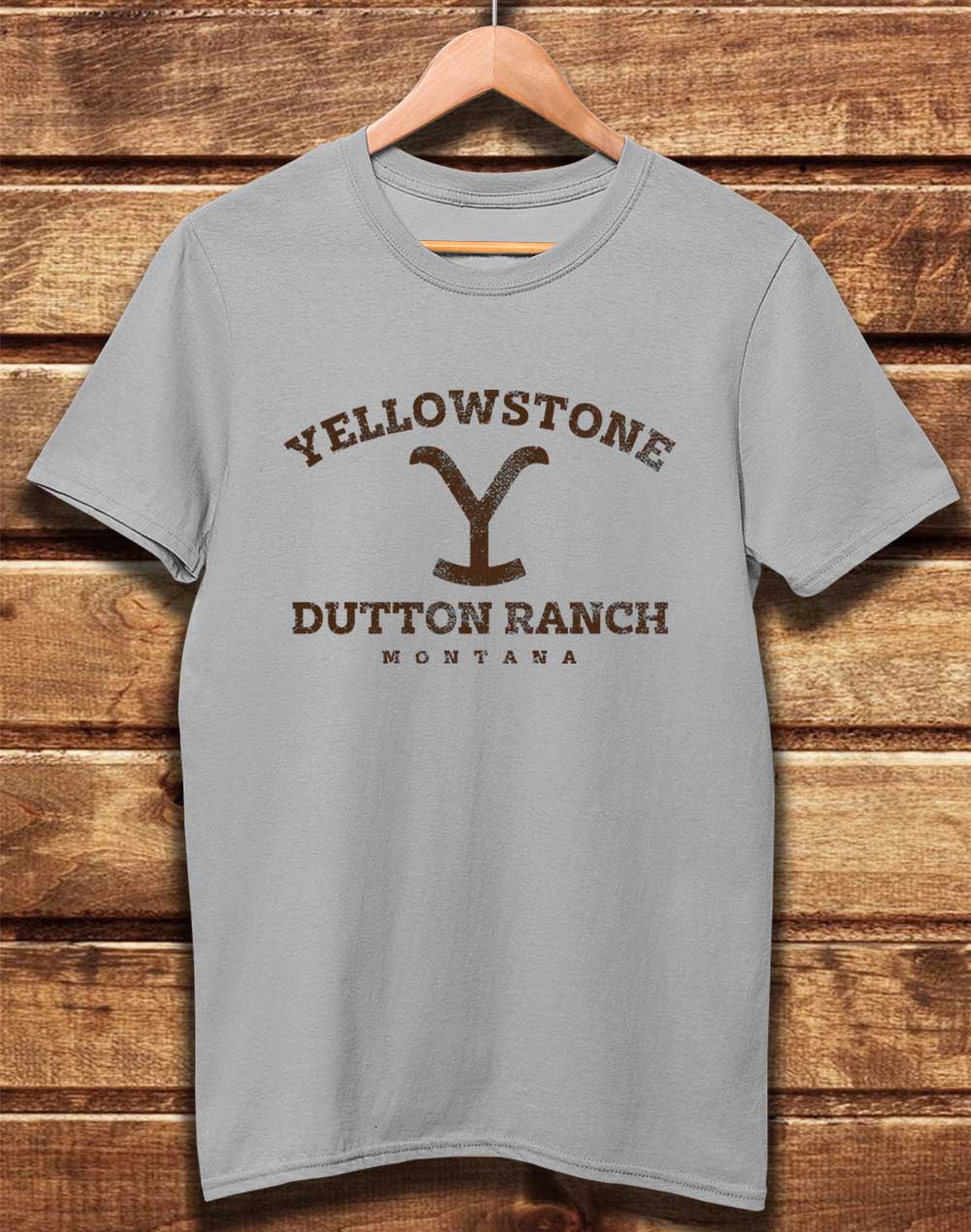 Light Grey - DELUXE Dutton Ranch Montana Organic Cotton T-Shirt