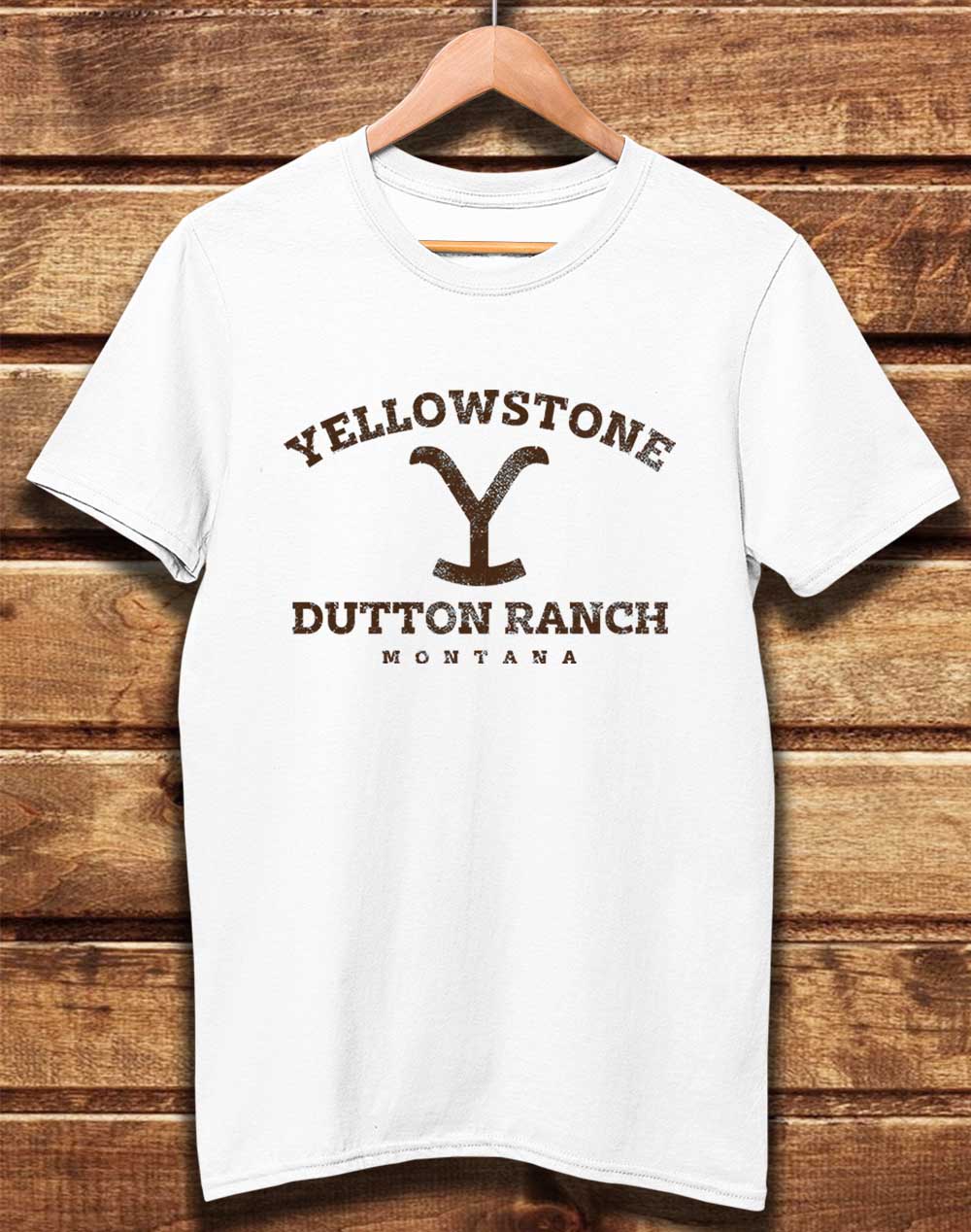 White - DELUXE Dutton Ranch Montana Organic Cotton T-Shirt