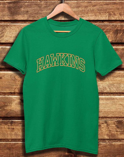Kelly Green - DELUXE Hawkins High Arched Logo Organic Cotton T-Shirt
