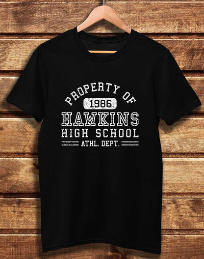 Black - DELUXE Hawkins High School Athletics 1986 Organic Cotton T-Shirt