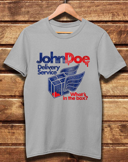 Light Grey - DELUXE John Doe Delivery Service Organic Cotton T-Shirt