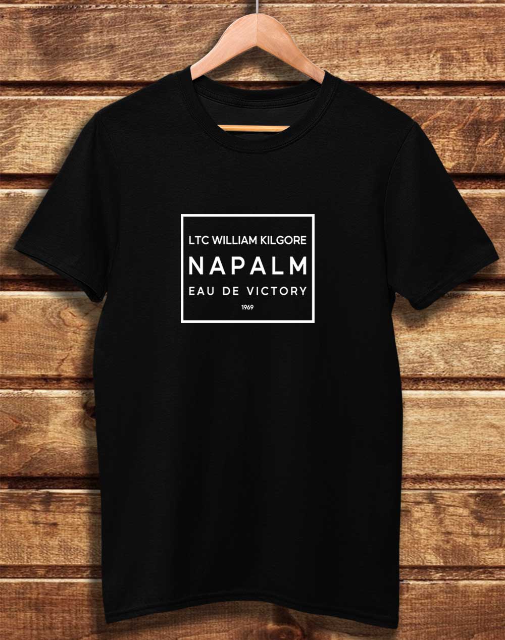 Black - DELUXE Kilgore's Napalm Eau De Victory 1969 Organic Cotton T-Shirt