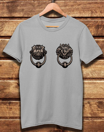 Light Grey - DELUXE Knockers Organic Cotton T-Shirt