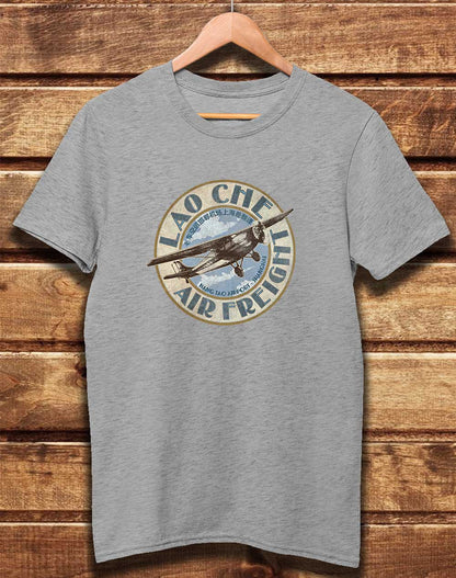 Melange Grey - DELUXE Lao Che Air Freight Organic Cotton T-Shirt