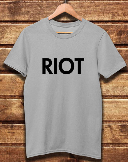 Light Grey - DELUXE Mac's Riot Organic Cotton T-Shirt